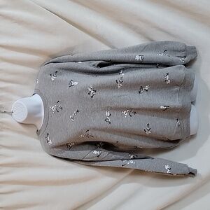 Crew Neck Sweatshirt with Olaf Print